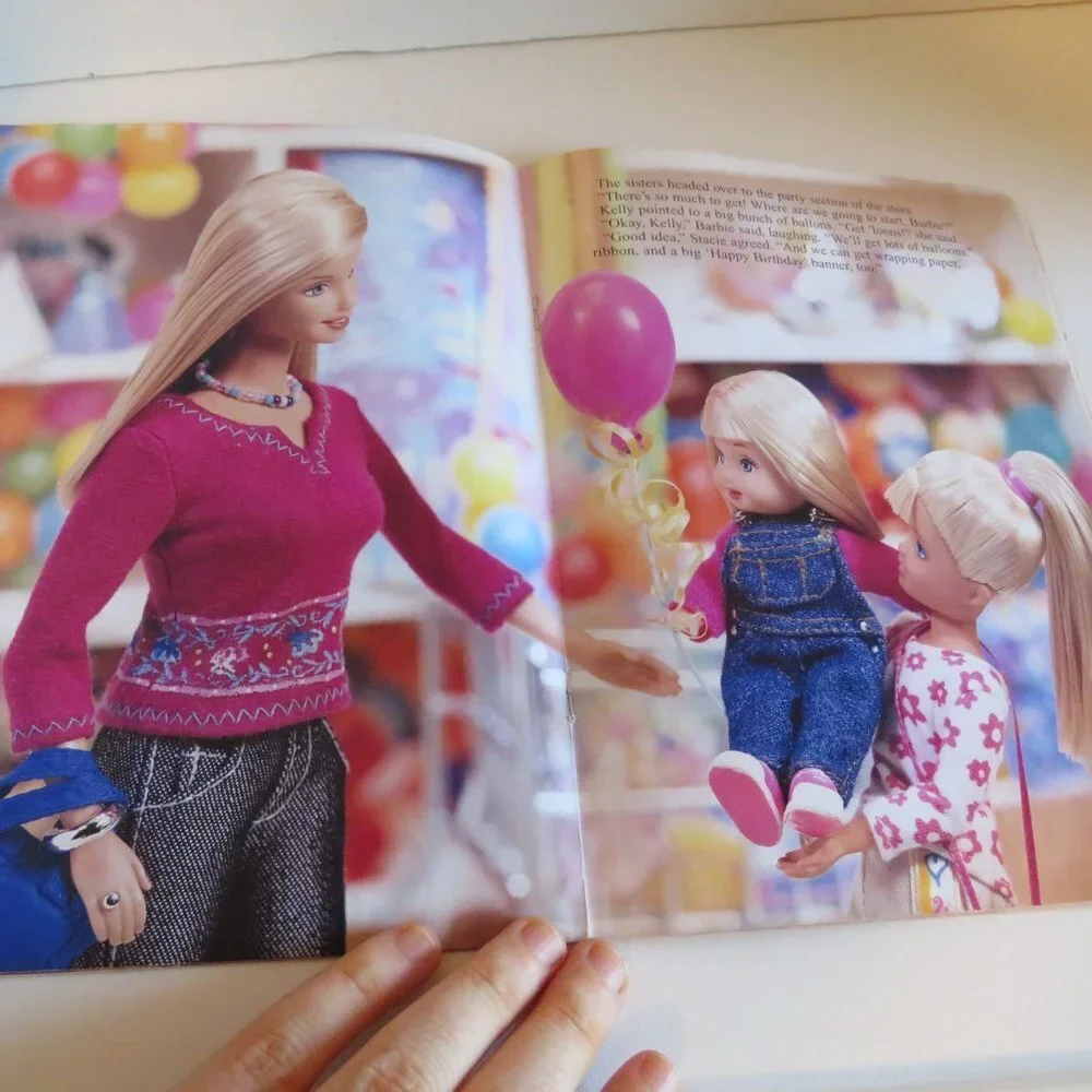 Barbie other 9x7 items